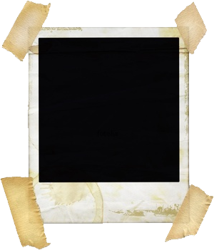 Polaroid Photo Frame With Tape (PSD) | Official PSDs
